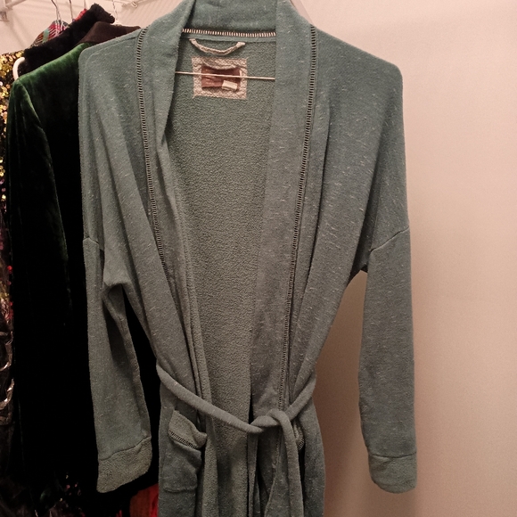 Anthropologie Vintage Saturday Sunday Robe Size M/L - Picture 2 of 12